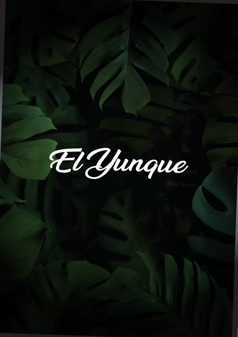 Menú de El Yunque, página 1
