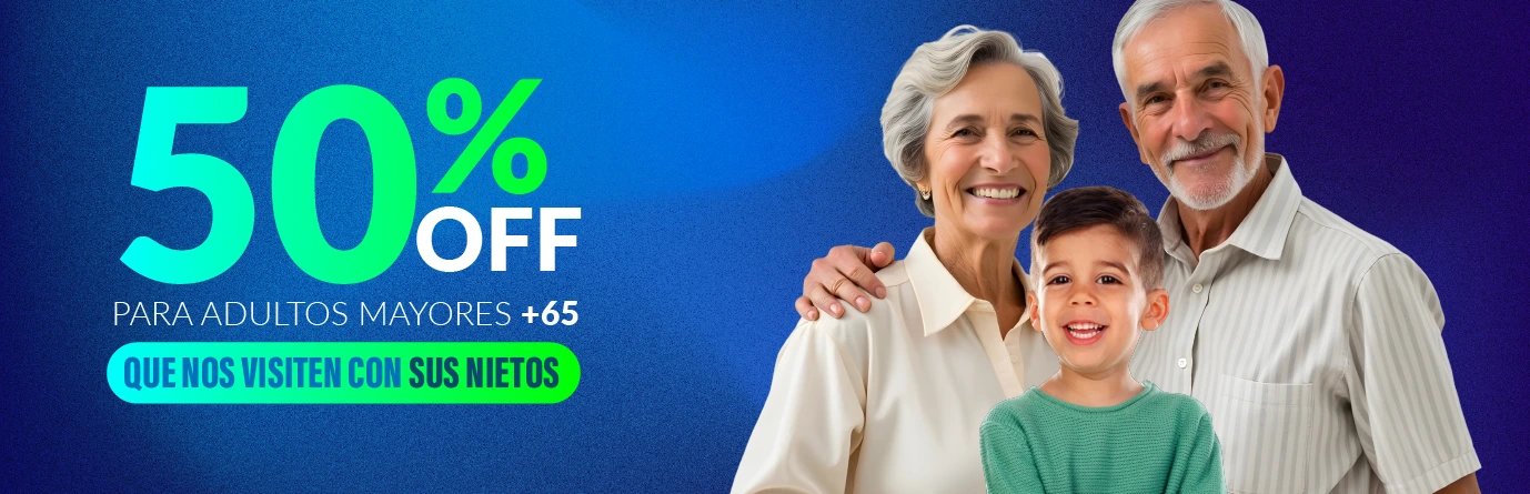 50 percent off seniors