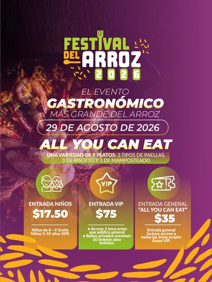 EL FESTIVAL DEL ARROZ 2026