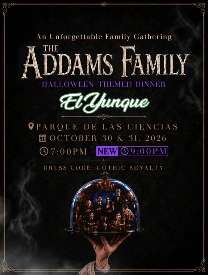 The Addams Dinner Table