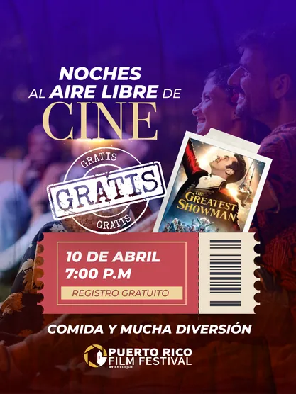 NOCHES AL AIRE LIBRE DE CINE