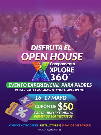 OPEN HOUSE CAMPAMENTO XPLORE 360