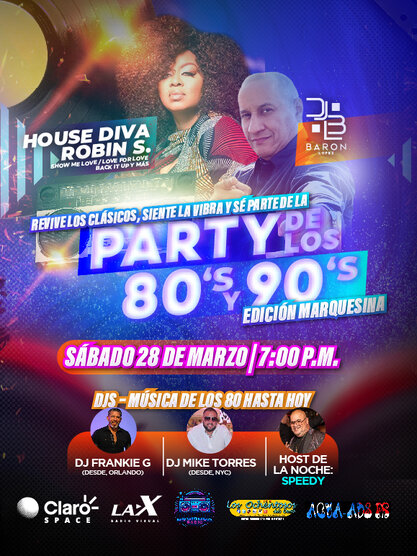 Party de los 80 y 90