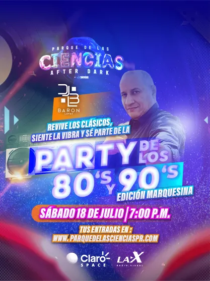 Party de los 80 y 90