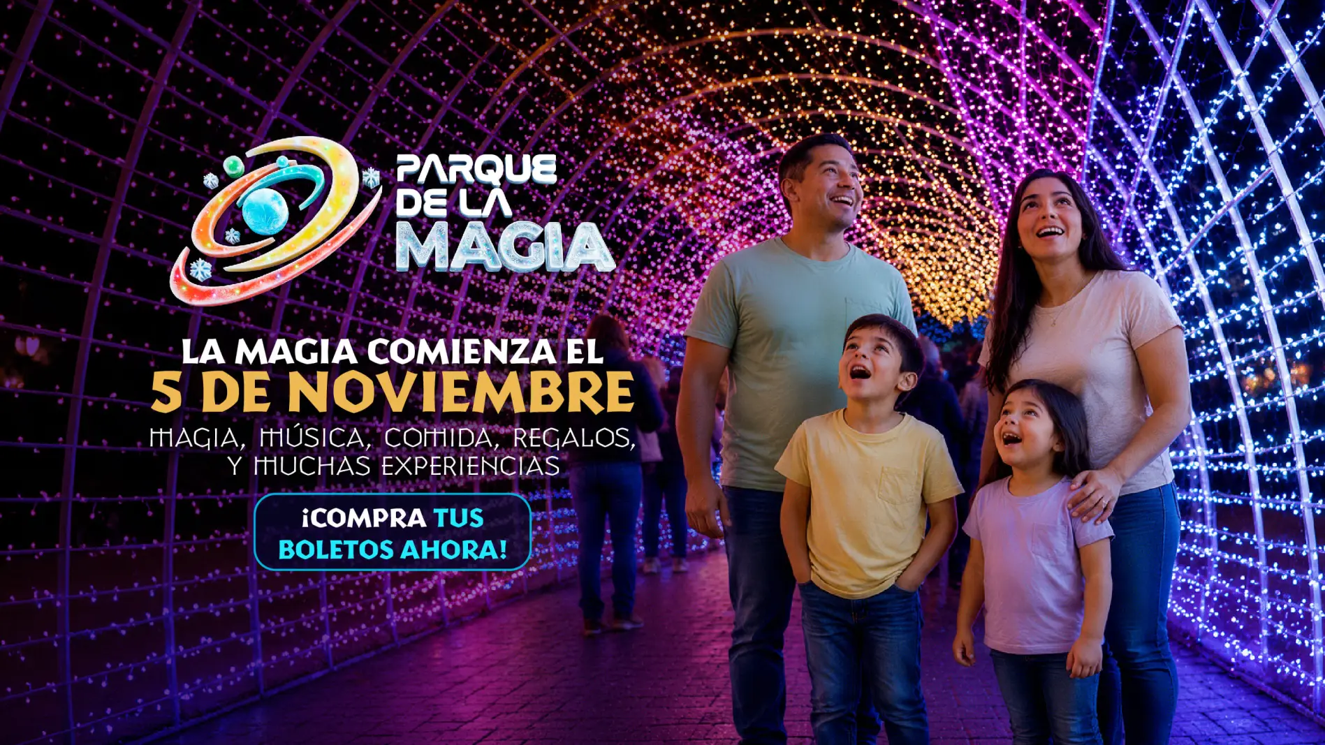 Parque de la Magia - La magia comienza el 5 de noviembre